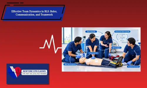 bls team performing cpr with defibrillator